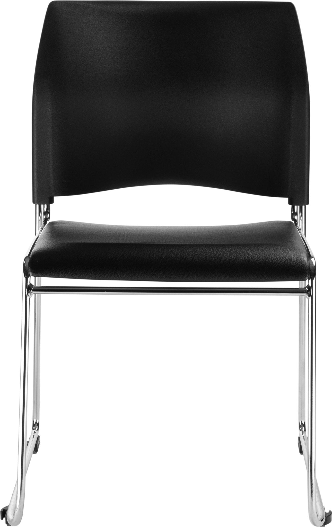 NPS 8700 Series Plush Vinyl Cafetorium Stack Chair (National Public Seating NPS-8700) - SchoolOutlet