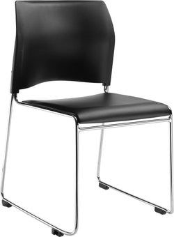 NPS 8700 Series Plush Vinyl Cafetorium Stack Chair (National Public Seating NPS-8700)