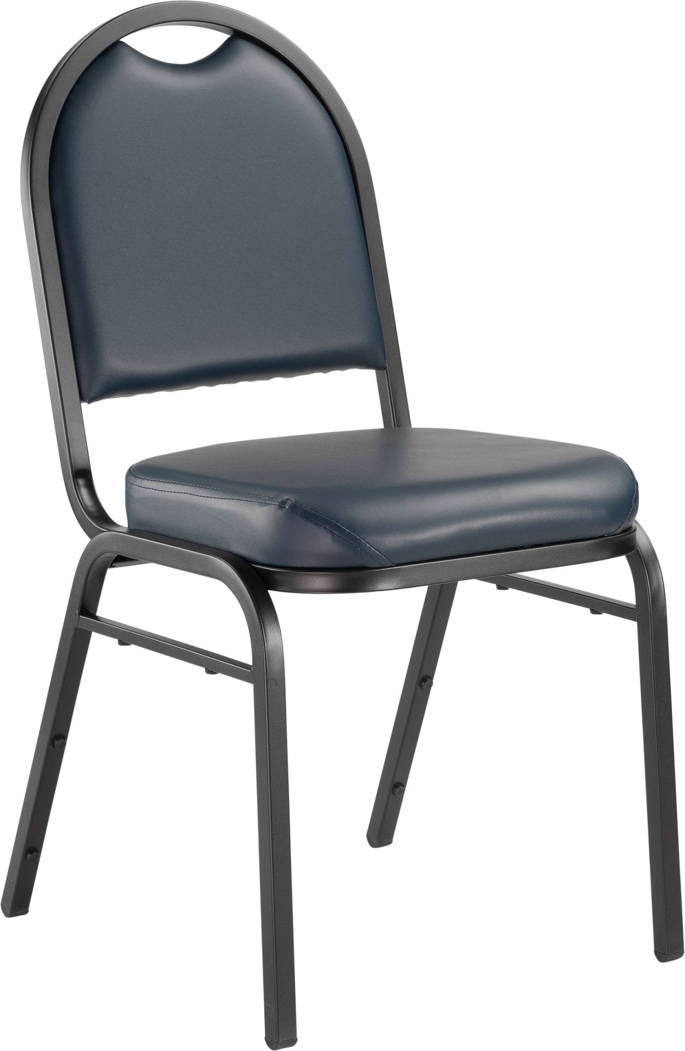 NPS 9200 Series Dome Premium Upholstered Padded Stack Chair (National Public Seating NPS-9200) - SchoolOutlet