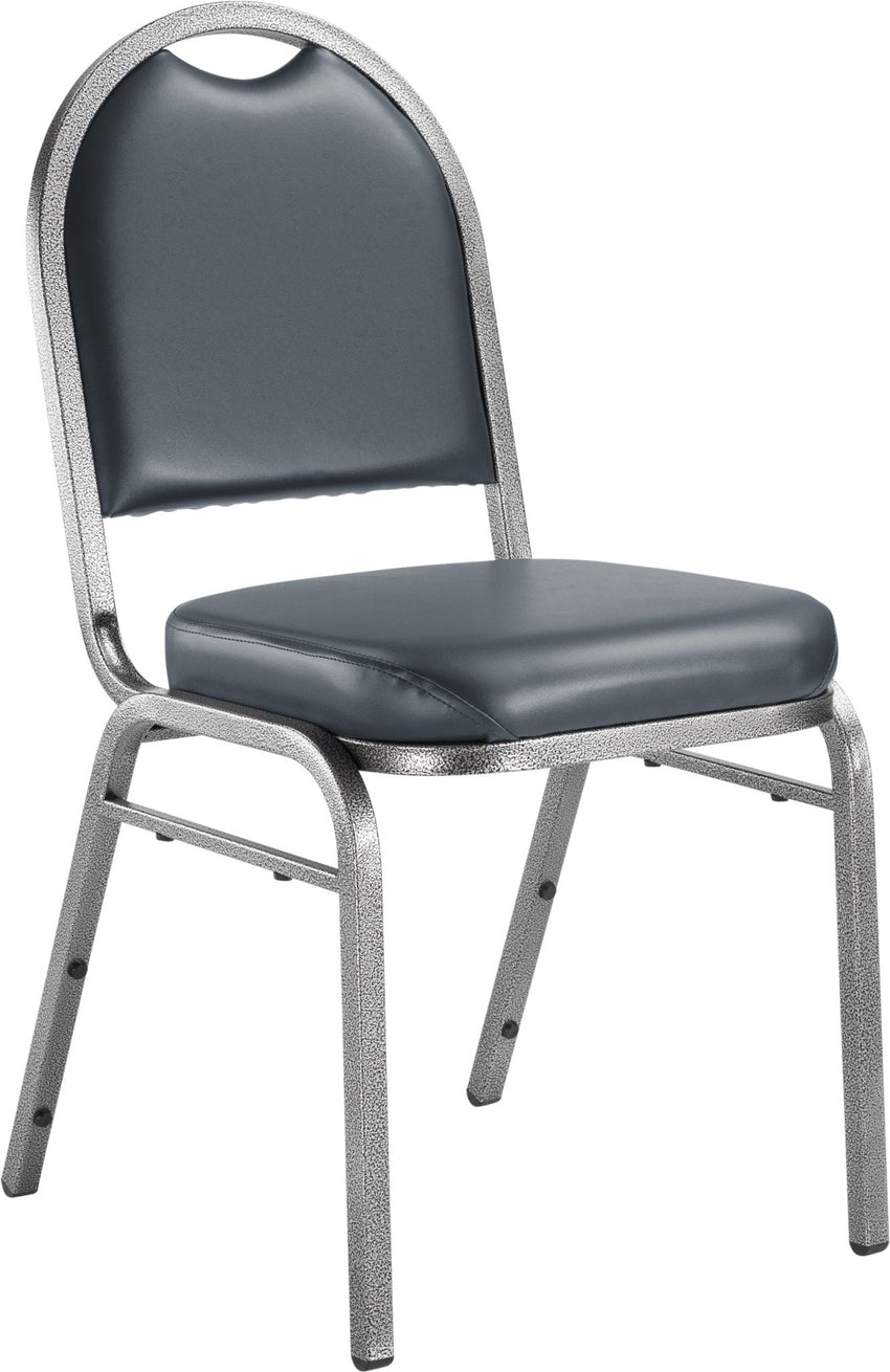 NPS 9200 Series Dome Premium Upholstered Padded Stack Chair (National Public Seating NPS-9200) - SchoolOutlet