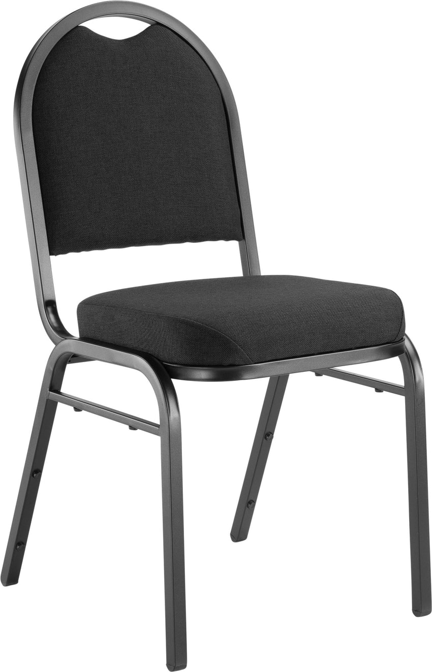 NPS 9200 Series Dome Premium Upholstered Padded Stack Chair (National Public Seating NPS-9200) - SchoolOutlet