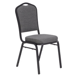 NPS 9300 Series Deluxe Upholstered Padded Silhouette Stack Chair  (National Public Seating NPS-9300)