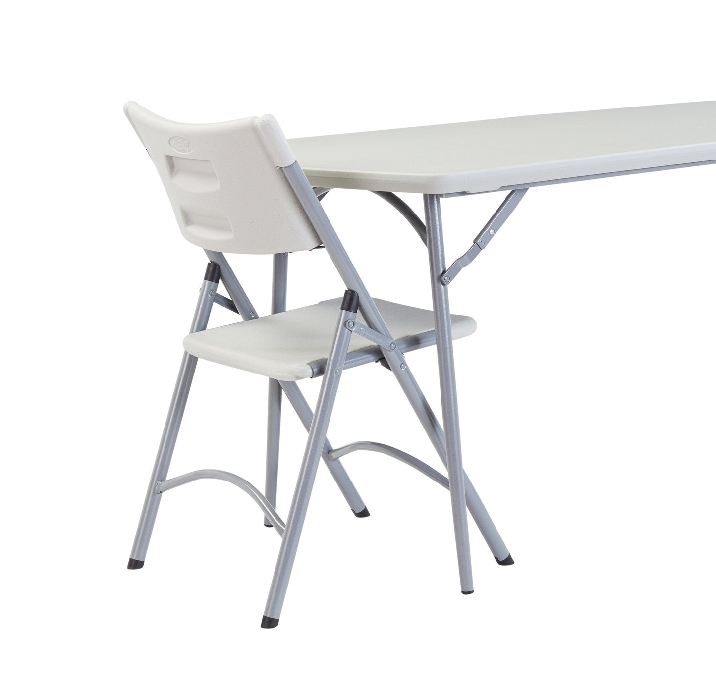 NPS Rectangular Fold-In-Half Table - 30"L x 72"W (National Public Seating NPS-BMFIH3072) - SchoolOutlet