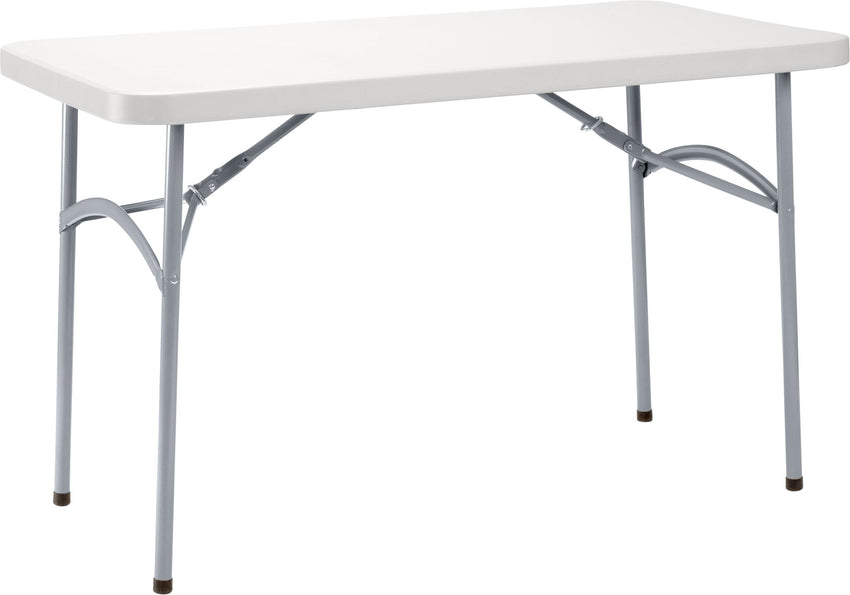 NPS 24" x 48" Heavy Duty Folding Table, Speckled Gray (National Public Seating NPS-BT2448) - SchoolOutlet