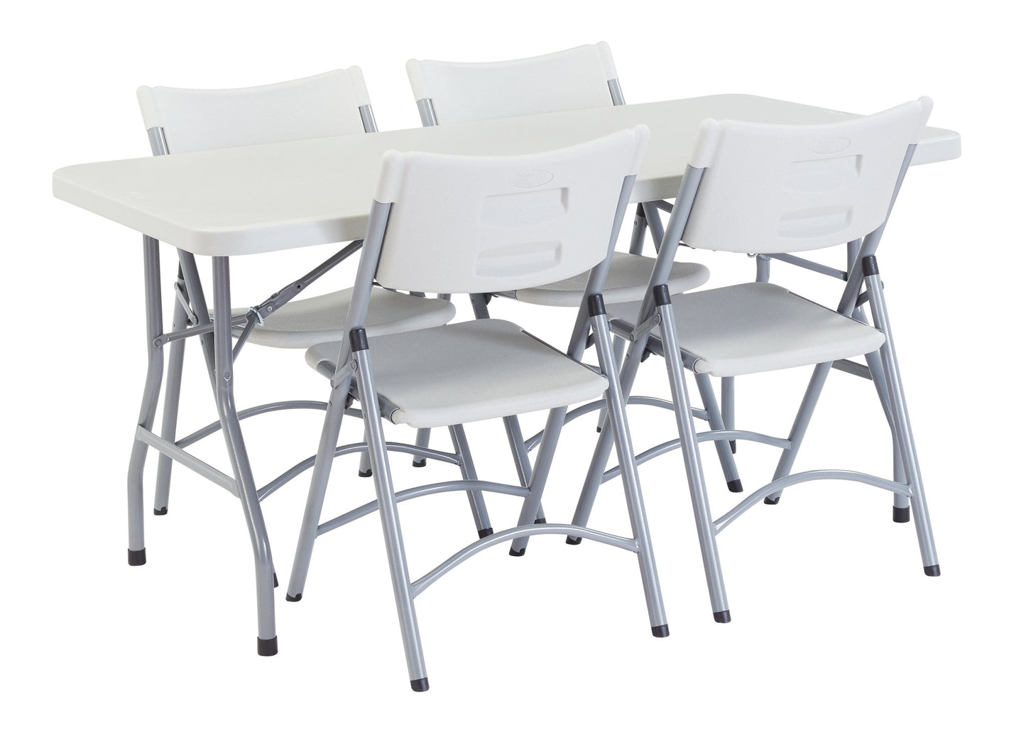NPS Lightweight Plastic Top Folding Table - 30"W x 60"L (National Public Seating NPS-BT3060) - SchoolOutlet