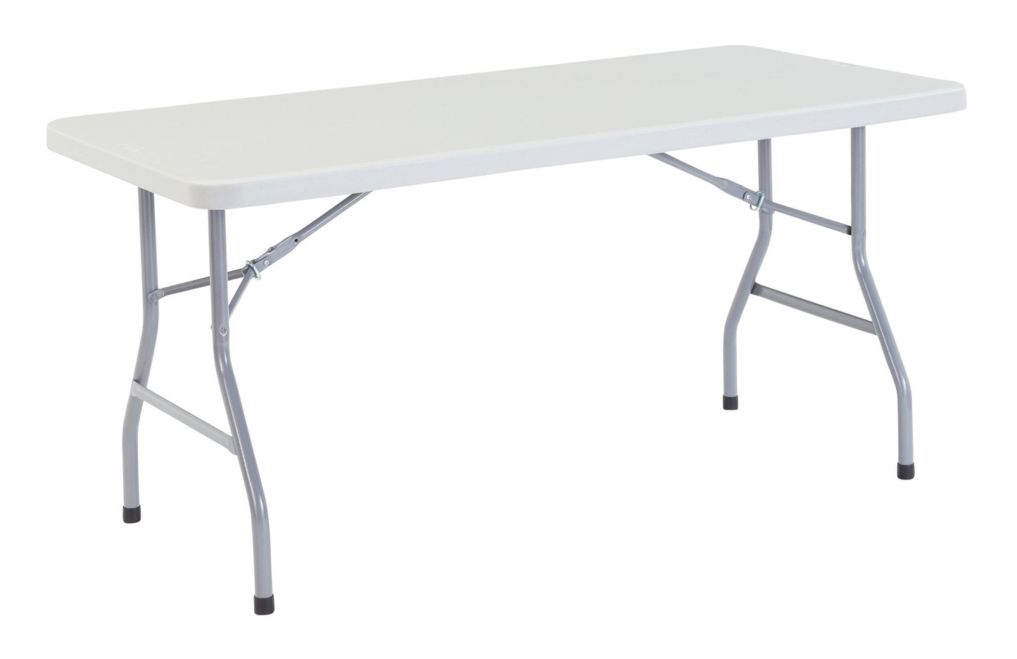 NPS Lightweight Plastic Top Folding Table - 30"W x 60"L (National Public Seating NPS-BT3060) - SchoolOutlet