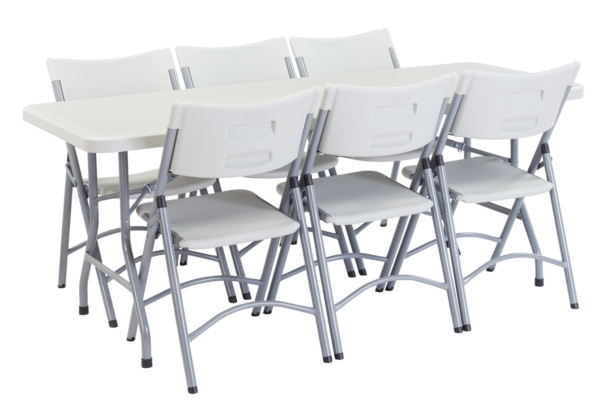 NPS Lightweight Plastic Top Folding Table - 30"W x 72"L (National Public Seating NPS-BT3072) - SchoolOutlet