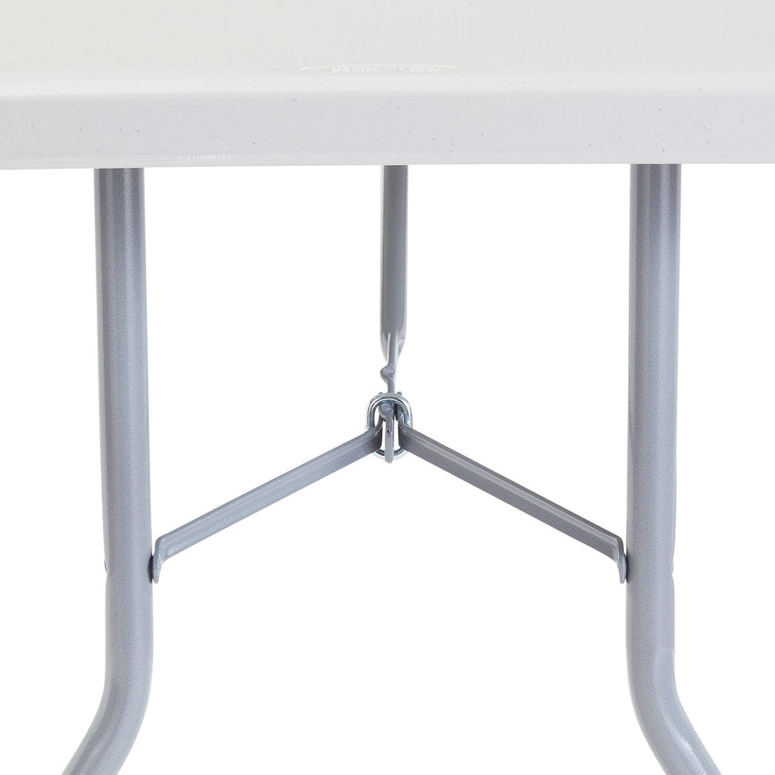 NPS Lightweight Plastic Top Folding Table - 30"W x 72"L (National Public Seating NPS-BT3072) - SchoolOutlet