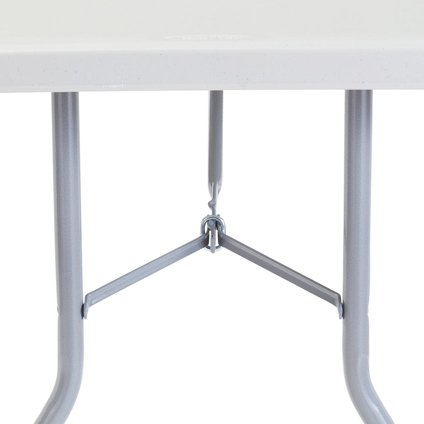 NPS Lightweight Plastic Top Folding Table - 30"W x 96"L (National Public Seating NPS-BT3096) - SchoolOutlet