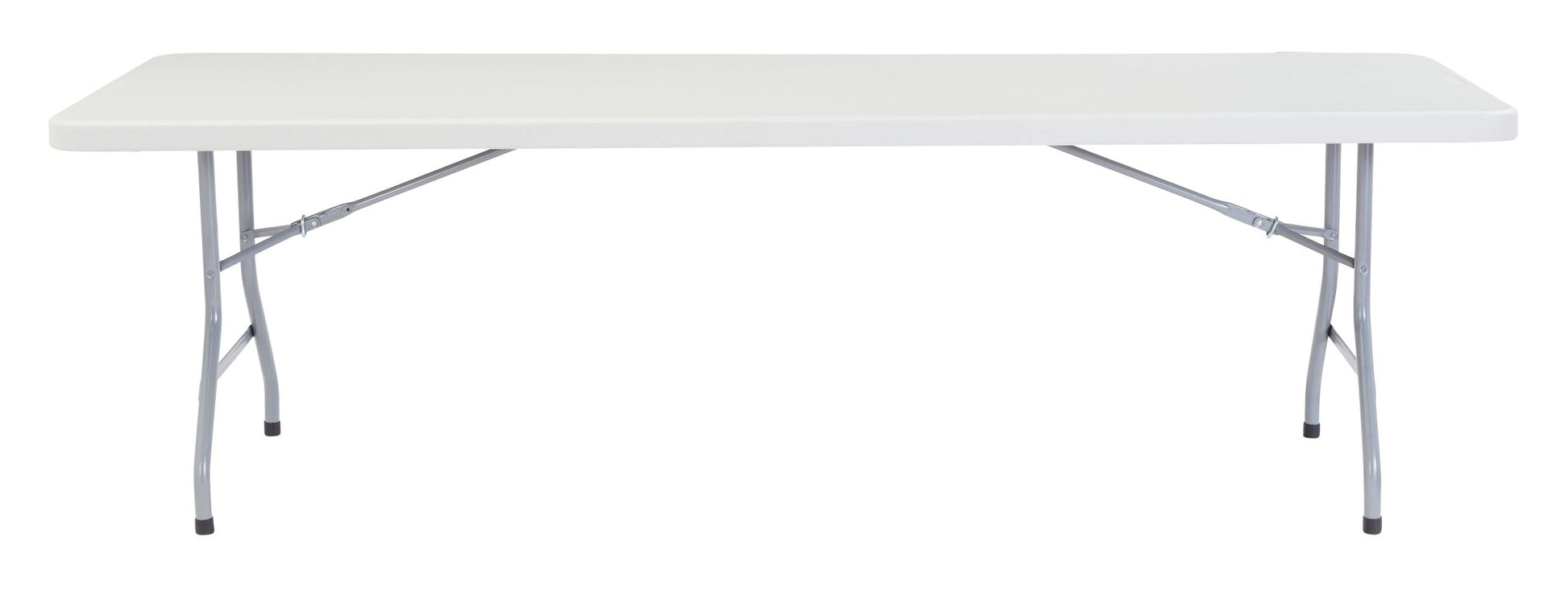 NPS Lightweight Plastic Top Folding Table - 30"W x 96"L (National Public Seating NPS-BT3096) - SchoolOutlet