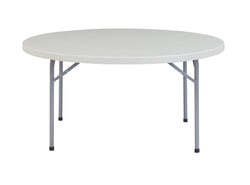NPS Round Plastic Top Folding Table 60" Round (National Public Seating NPS-BT60R)