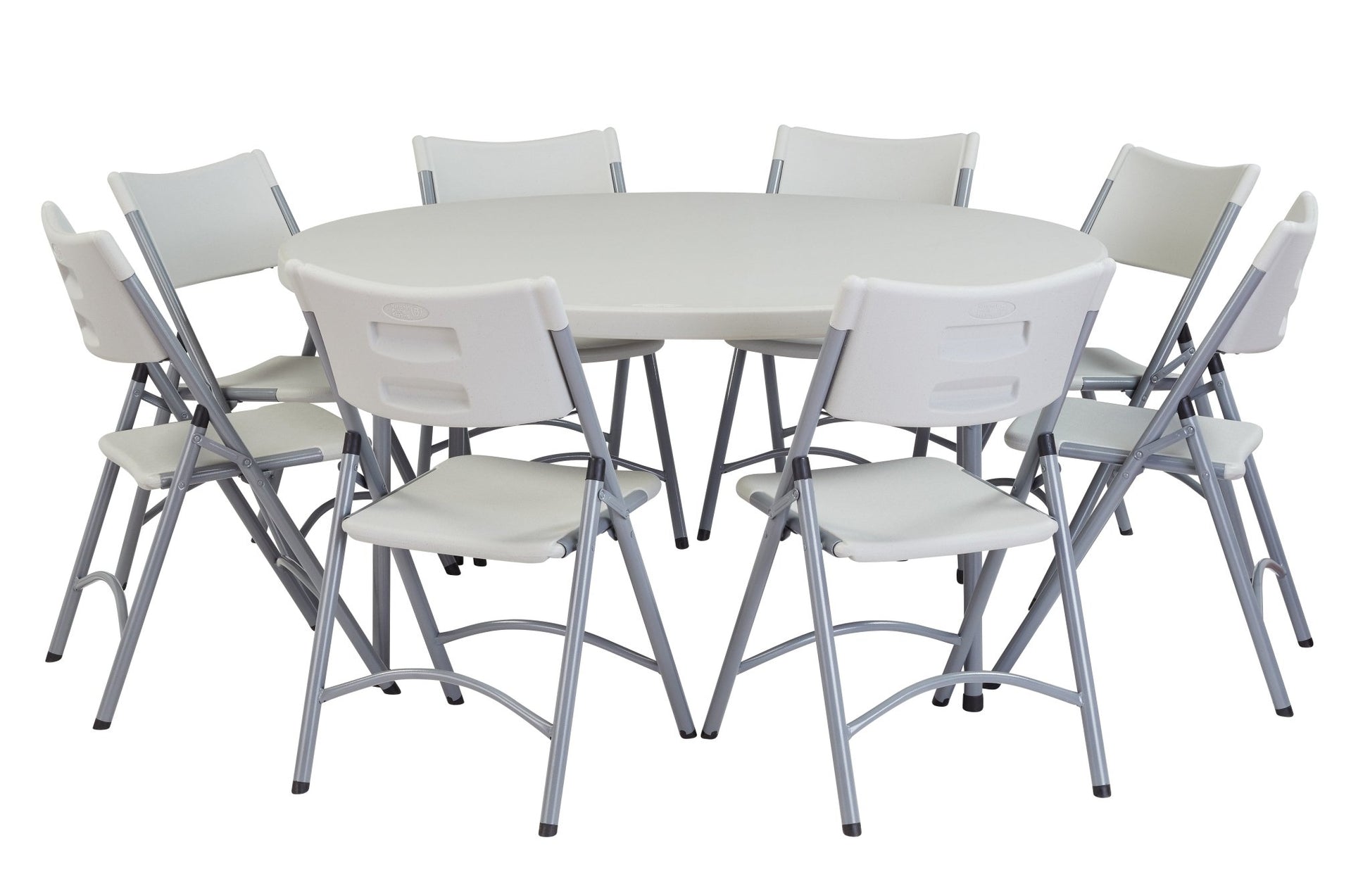 NPS Round Plastic Top Folding Table 60" Round (National Public Seating NPS-BT60R) - SchoolOutlet