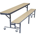 NPS 6' Mobile Convertible Bench Unit - 72