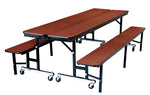 NPS 6' Mobile Convertible Bench Unit - 72