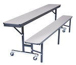 NPS 7' Mobile Convertible Bench Unit - 84