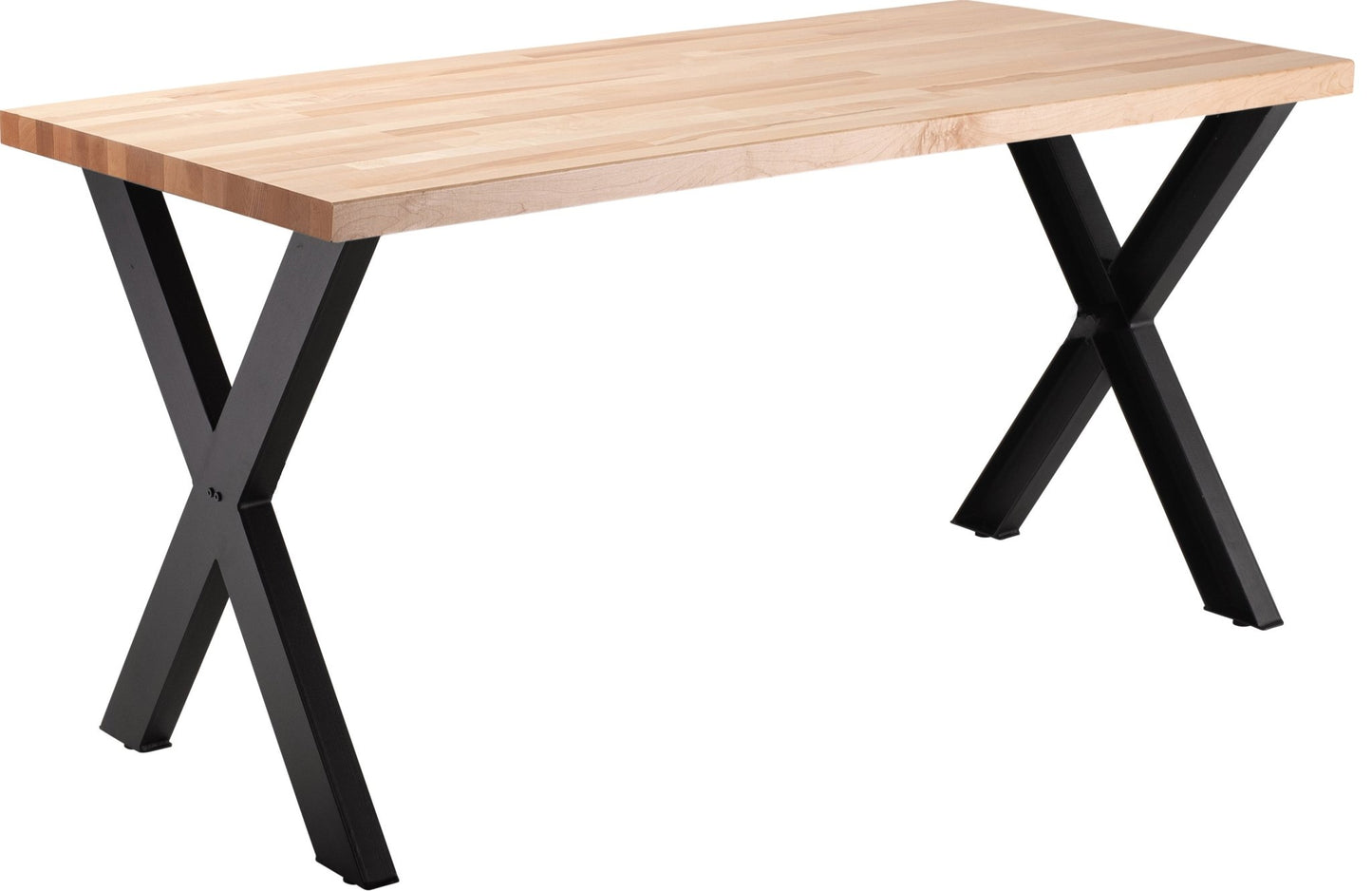 NPS CLT3060D2BB - Collaborator Table, 30" x 60", Rectangle, 30" Height, Butcherblock top (National Public Seating NPS-CLT3060D2BB) - SchoolOutlet