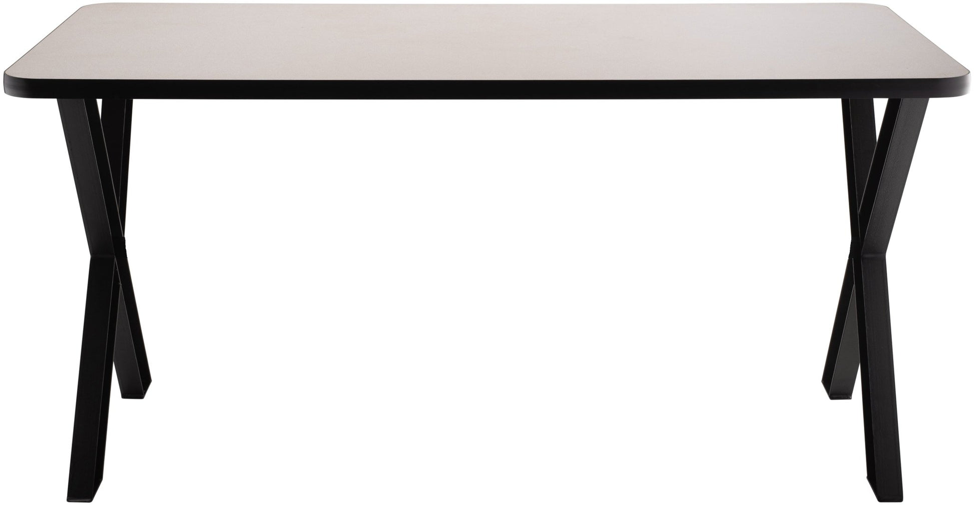 NPS CLT3060D2 - Collaborator Table, 30"x 60" Rectangle, 30" Height w/ Crossbeam, High Pressure Laminate Top (National Public Seating NPS-CLT3060D2) - SchoolOutlet