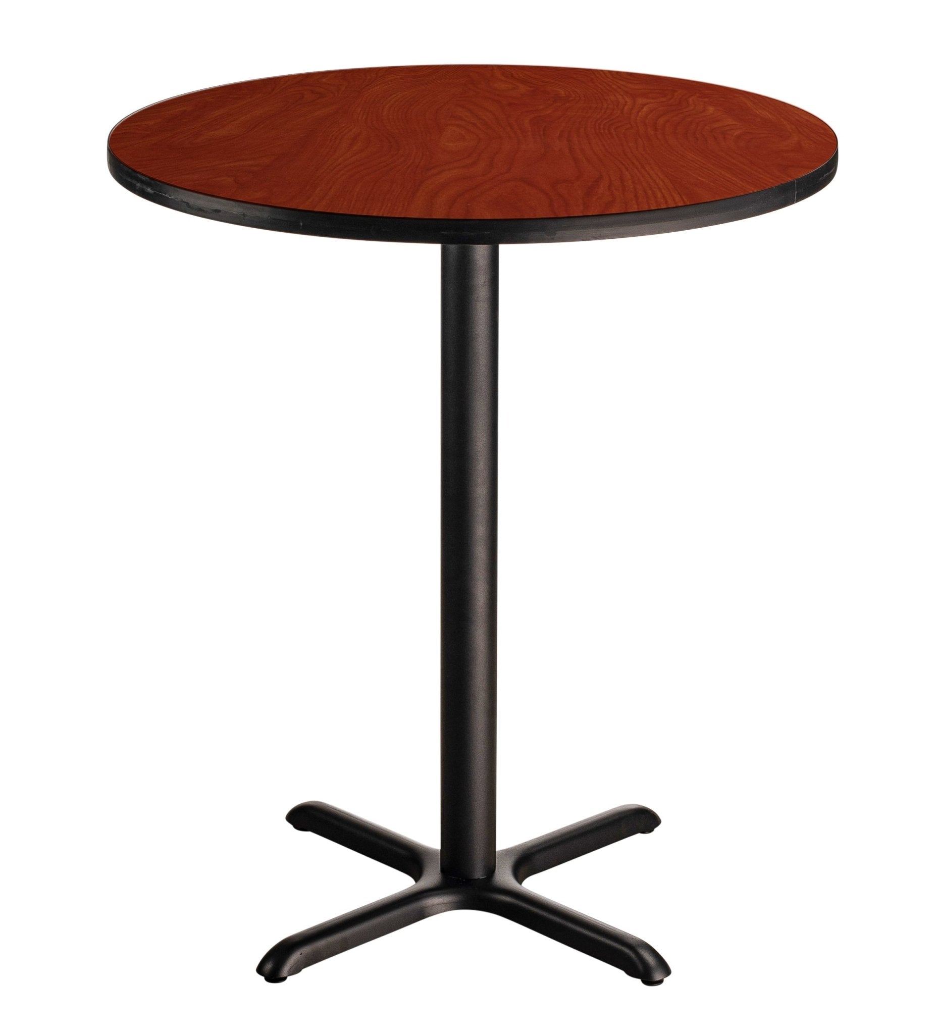 NPS CT13030XB - NPS Cafe Table, 30" Round, "X" Base, 42" Height (National Public Seating NPS-CT13030XB) - SchoolOutlet