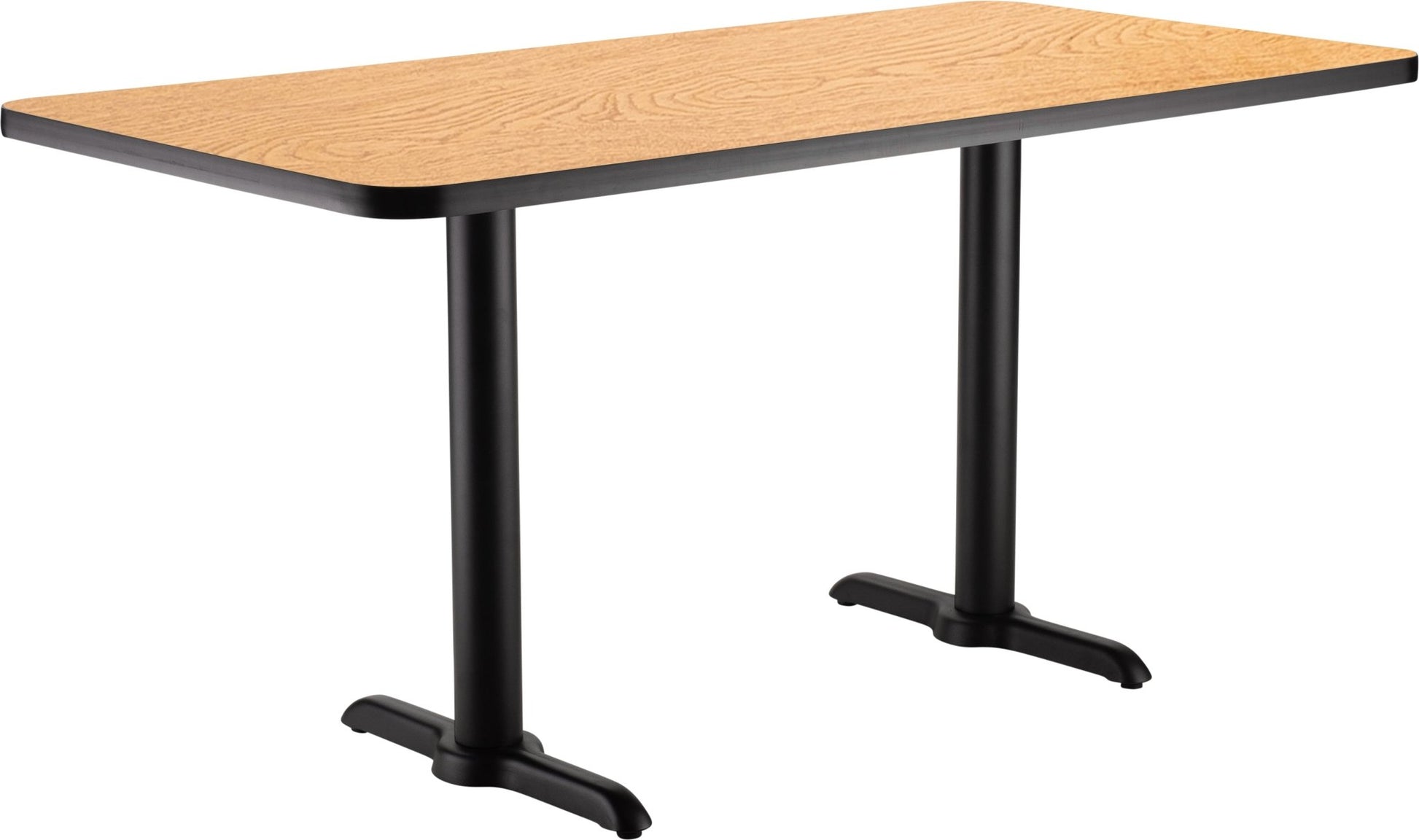 NPS CT23042TD - NPS Cafe Table, 30"x42" Rectangle, "T" Base, 30" Height (National Public Seating NPS-CT23042TD) - SchoolOutlet