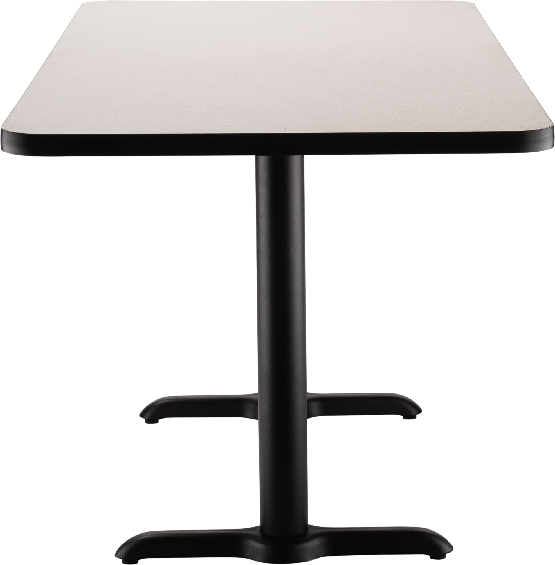 NPS CT23048TD - NPS Cafe Table, 30"x48" Rectangle, "T" Base, 30" Height (National Public Seating NPS-CT23048TD) - SchoolOutlet