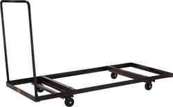 NPS Folding Table Dolly - Horizontal Storage - Max 72"L (National Public Seating NPS-DY-3072)