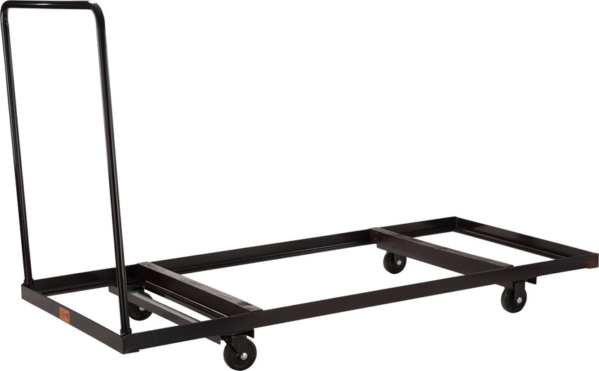 NPS Folding Table Dolly - Horizontal Storage - Max 72"L (National Public Seating NPS-DY-3072) - SchoolOutlet
