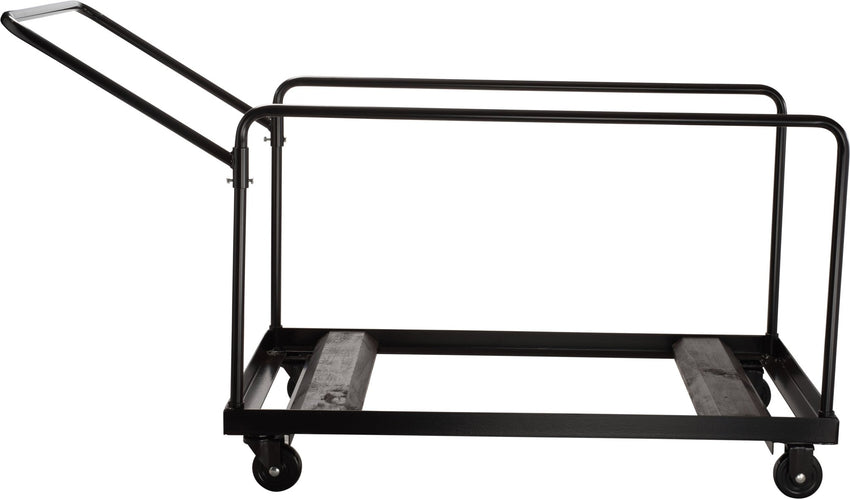NPS Folding Table Dolly - Vertical Storage - 48"R, 60"R Tables (National Public Seating NPS-DY-60R) - SchoolOutlet
