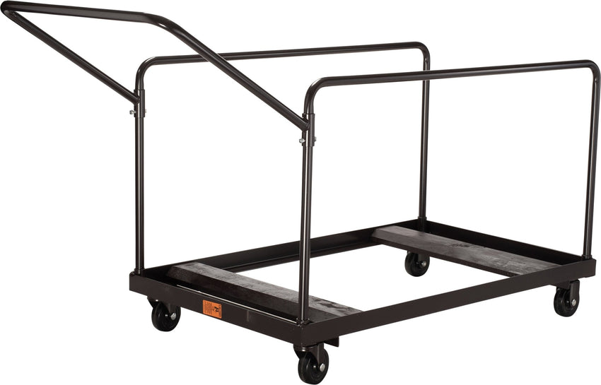 NPS Folding Table Dolly - Vertical Storage - 48"R, 60"R Tables (National Public Seating NPS-DY-60R) - SchoolOutlet