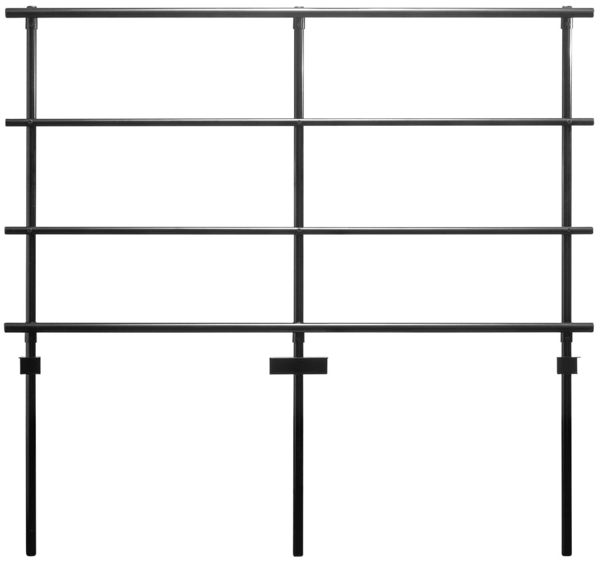 NPS Guard Rails for 24 inch Tapered Risers (National Public Seating NPS-GRR24T) - SchoolOutlet