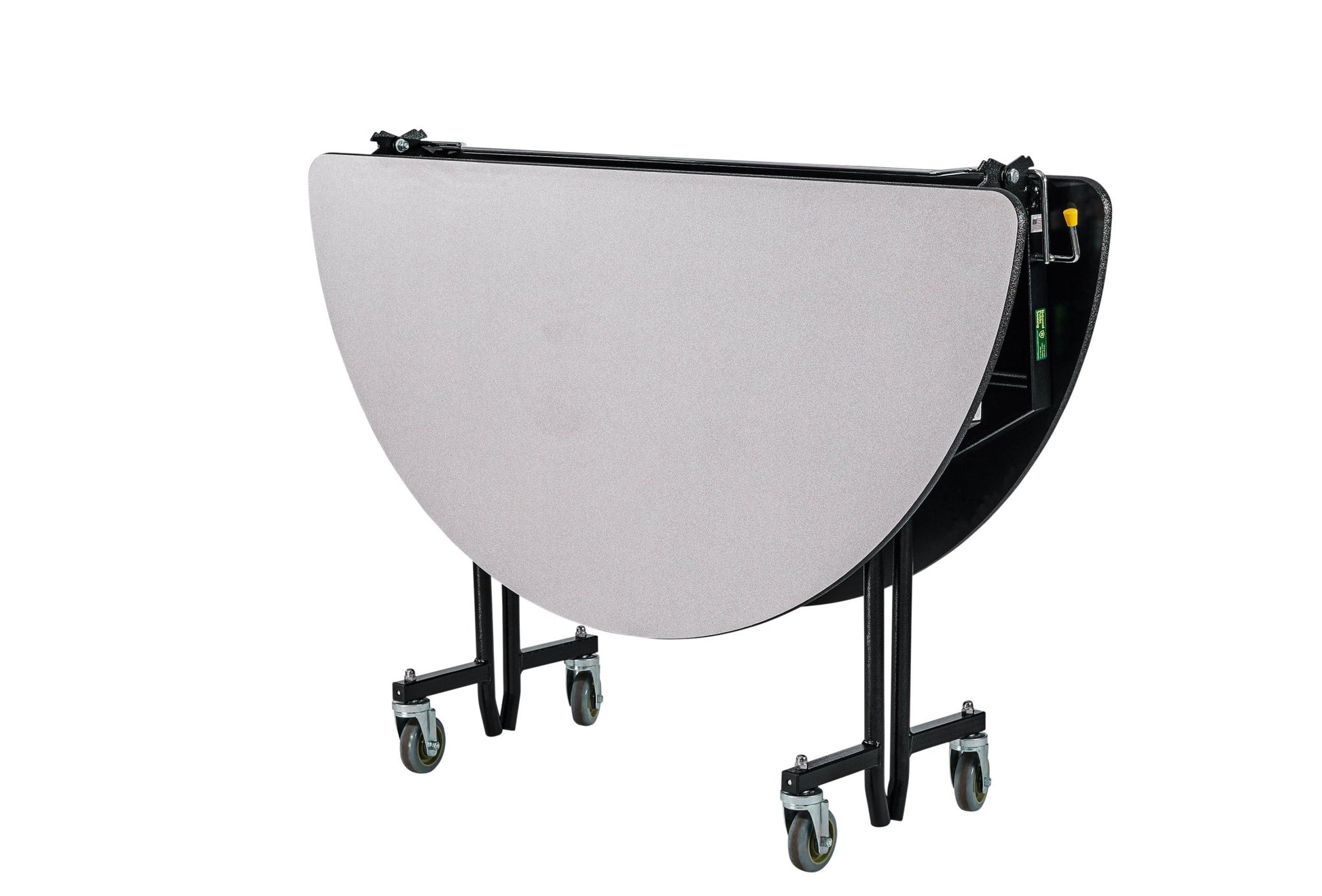 NPS Mobile Cafeteria Round Table Shape Unit - 60" W x 60" L (National Public Seating NPS-MT60R) - SchoolOutlet