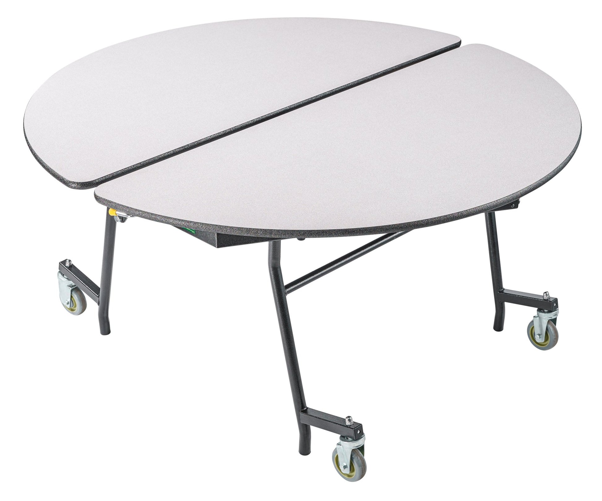 NPS Mobile Cafeteria Round Table Shape Unit - 60" W x 60" L (National Public Seating NPS-MT60R) - SchoolOutlet