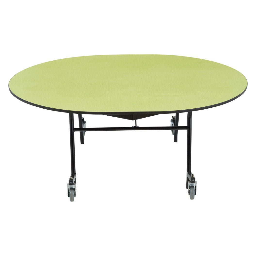 NPS EasyFold 60" x 72" Oval Table (National Public Seating NPS-MTSSF-60V) - SchoolOutlet