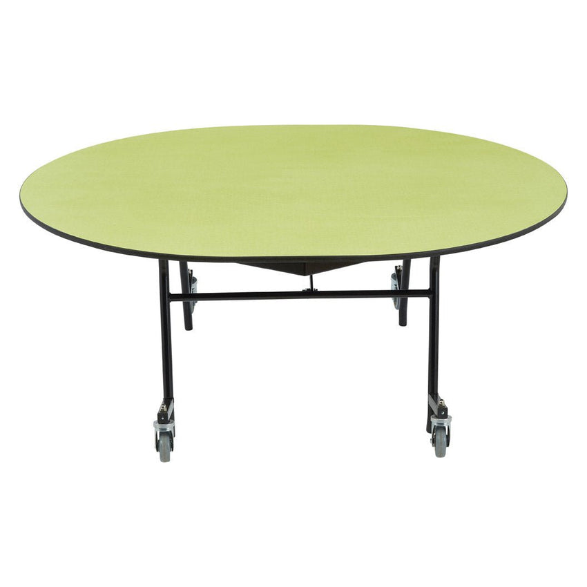 NPS EasyFold 60" x 72" Oval Table (National Public Seating NPS-MTSSF-60V) - SchoolOutlet