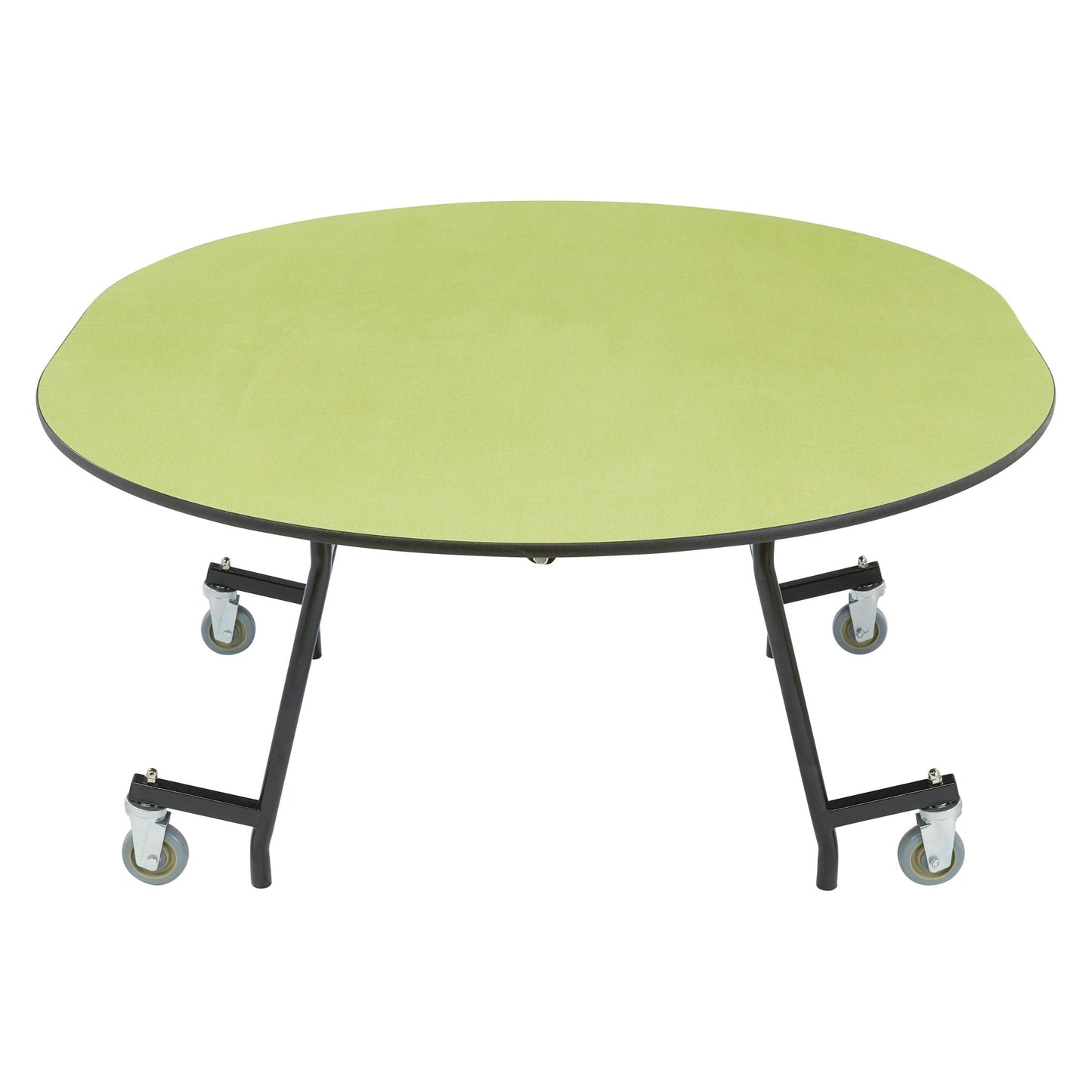 NPS EasyFold 60" x 72" Oval Table (National Public Seating NPS-MTSSF-60V) - SchoolOutlet