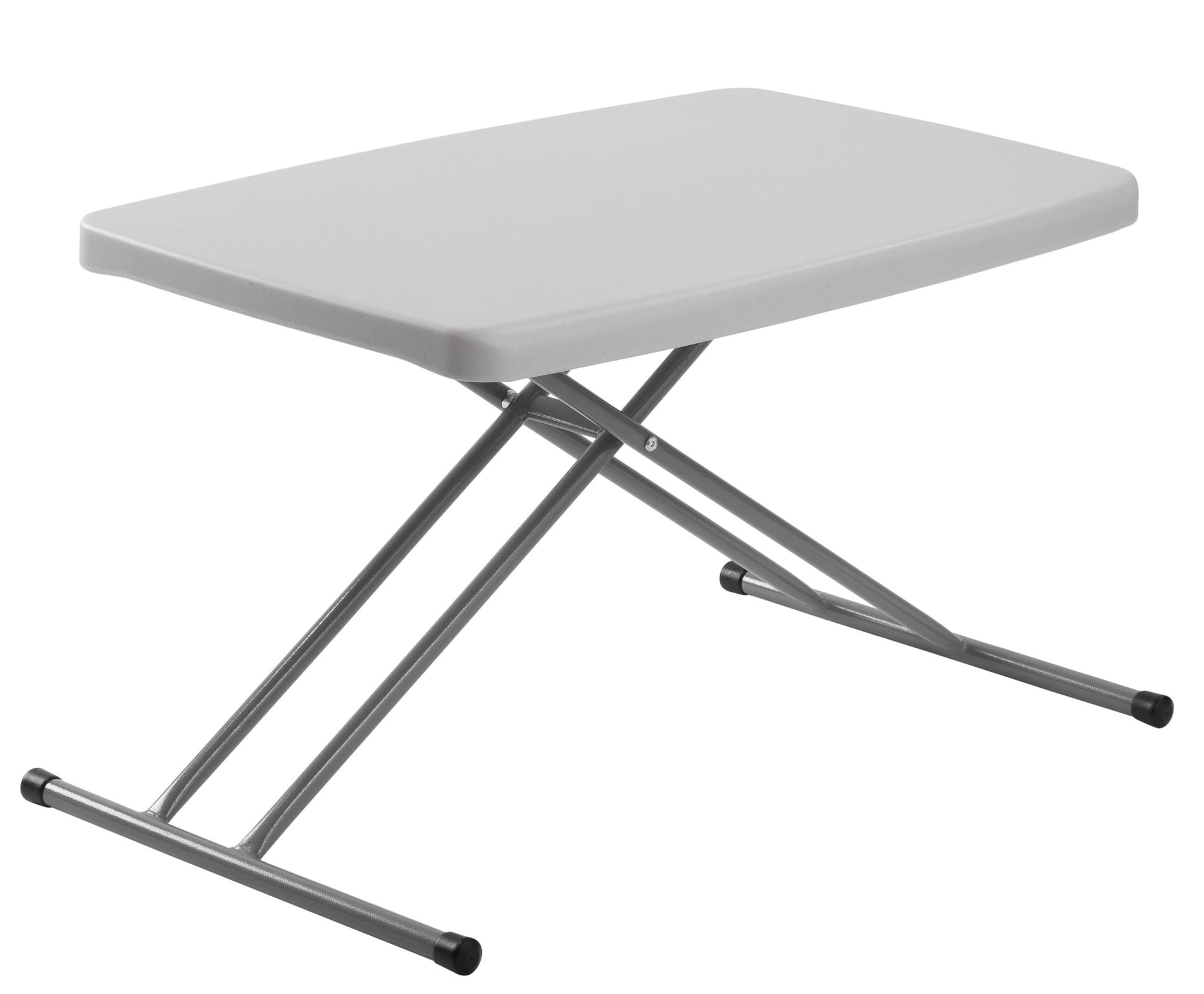 NPS Commercialine†Height Adjustable Personal Folding Table, Speckled Grey 20"W x 30"L (National Public Seating NPS-PT3020) - SchoolOutlet