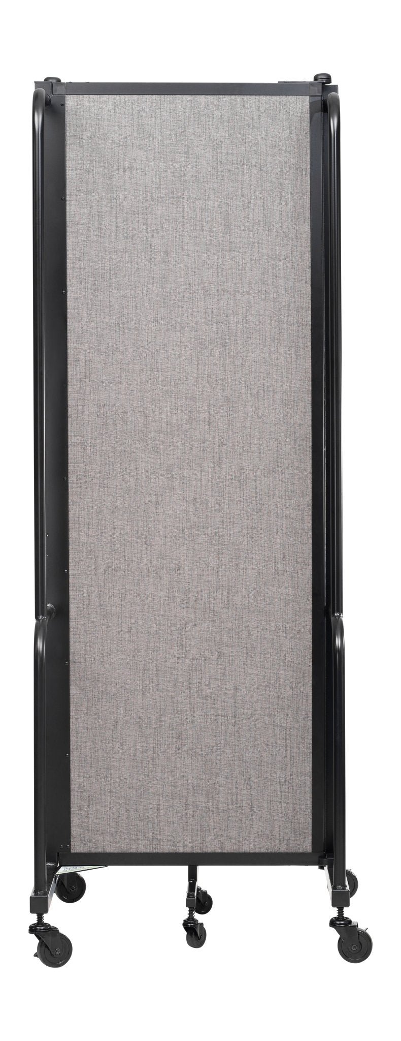 NPS ROBO Series Flexible Room Divider 3 Sections, PET Panels - 6'H x 6'L - SchoolOutlet