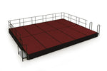 NPS Portable Stage Package w/ Carpeted or Hardboard Surface, 48