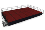 NPS Portable Stage Package w/ Carpeted or Hardboard Surface, 48