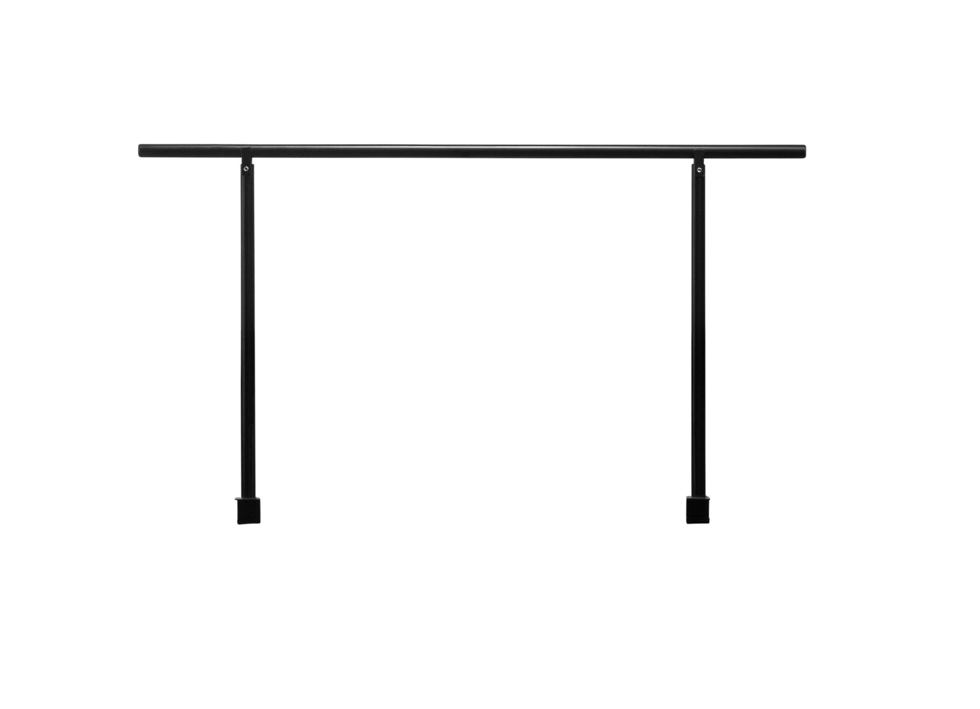 NPS Side Guard Rails for 3-Level Standing Risers - 4' 9 3/4" X 2' 6 7/8" (National Public Seating NPS-SGR3L) - SchoolOutlet