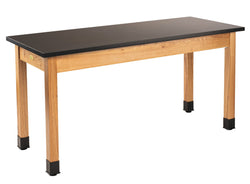 NPS Science Lab Table - 24" x 60" x 30"H (National Public Seating NPS-SLT1-2460)