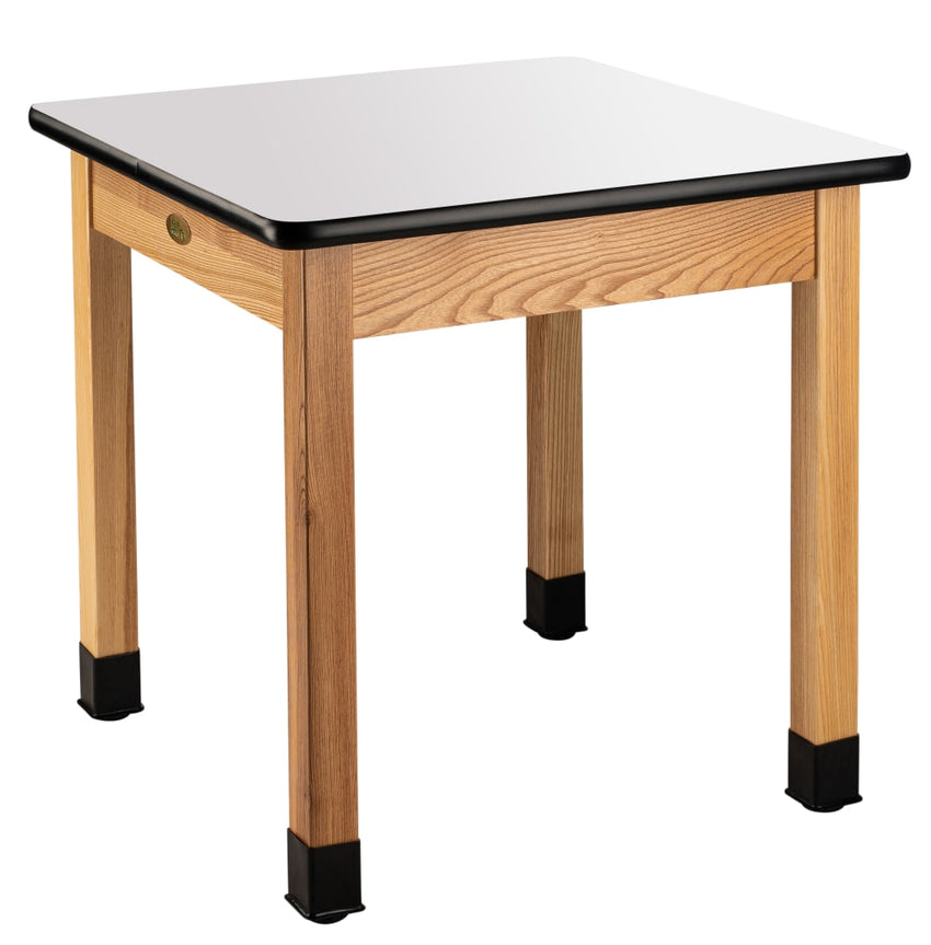 NPS Wood Science Lab Table - 30" x 30" x 30"H (National Public Seating NPS-SLT1-3030) - SchoolOutlet