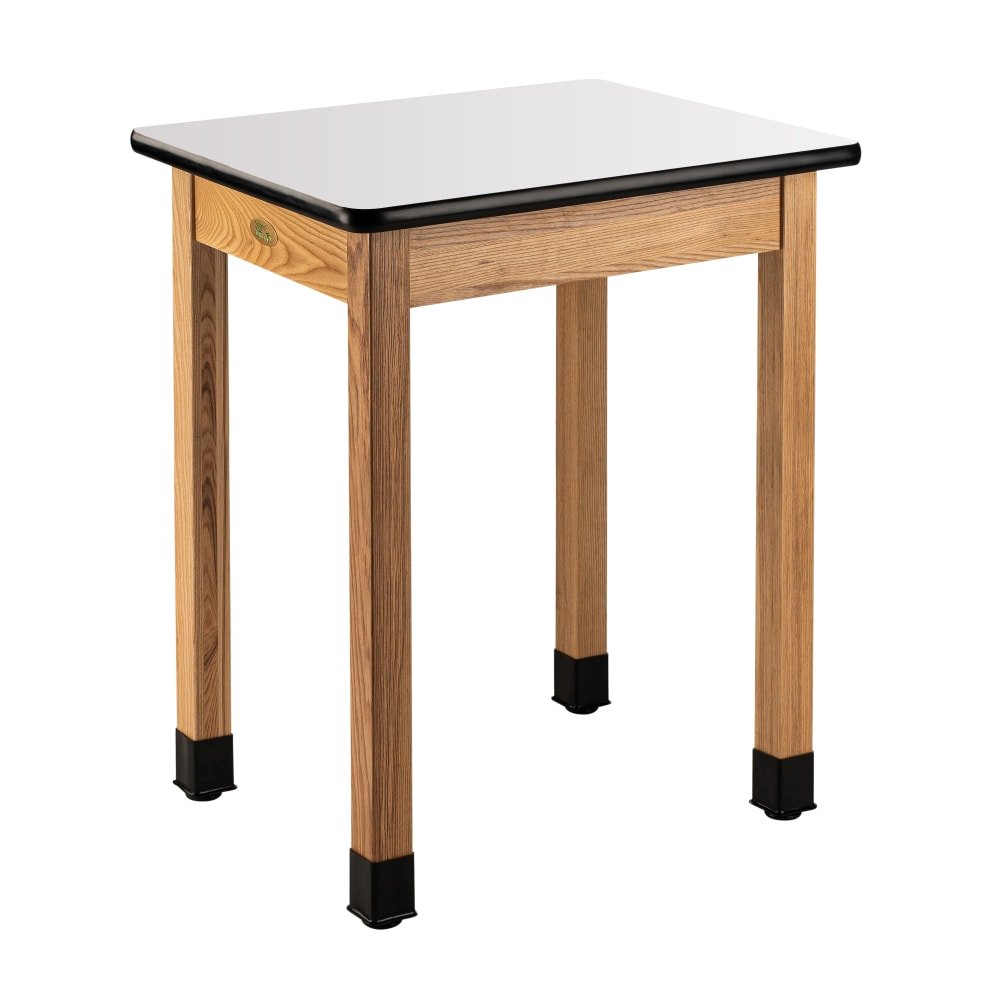 NPS Wood Science Lab Table - 24" x 30" x 36"H (National Public Seating NPS-SLT2-2430) - SchoolOutlet