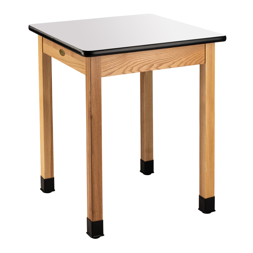 NPS Wood Science Lab Table - 30" x 30" x 36"H (National Public Seating NPS-SLT2-3030) - SchoolOutlet