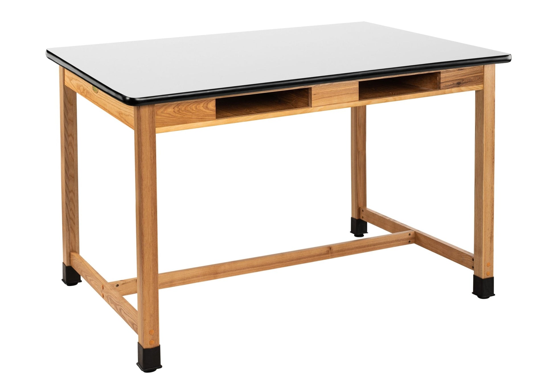 NPS Wood Science Lab Table, 42 x 60 x 36"H (National Public Seating NPS-SLT2-4260) - SchoolOutlet