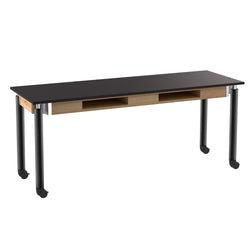 NPS Adjustable Science Lab Table - 24" x 72" (National Public Seating NPS-SLT4-2472C)