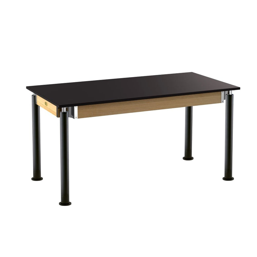 NPS Adjustable Science Lab Table - 30" x 60" (National Public Seating NPS-SLT4-3060C) - SchoolOutlet