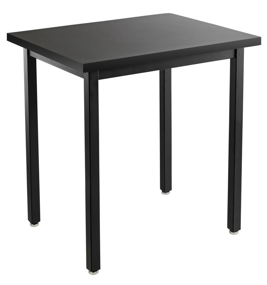 NPS Science Lab Table, 24" X 30", Steel Legs (National Public Seating NPS-SLT3-2430C) - SchoolOutlet