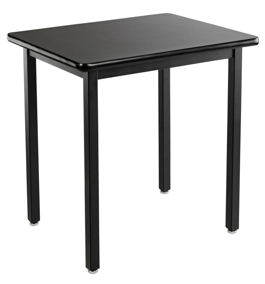 NPS Science Lab Table, 24" X 30", Steel Legs (National Public Seating NPS-SLT3-2430C) - SchoolOutlet