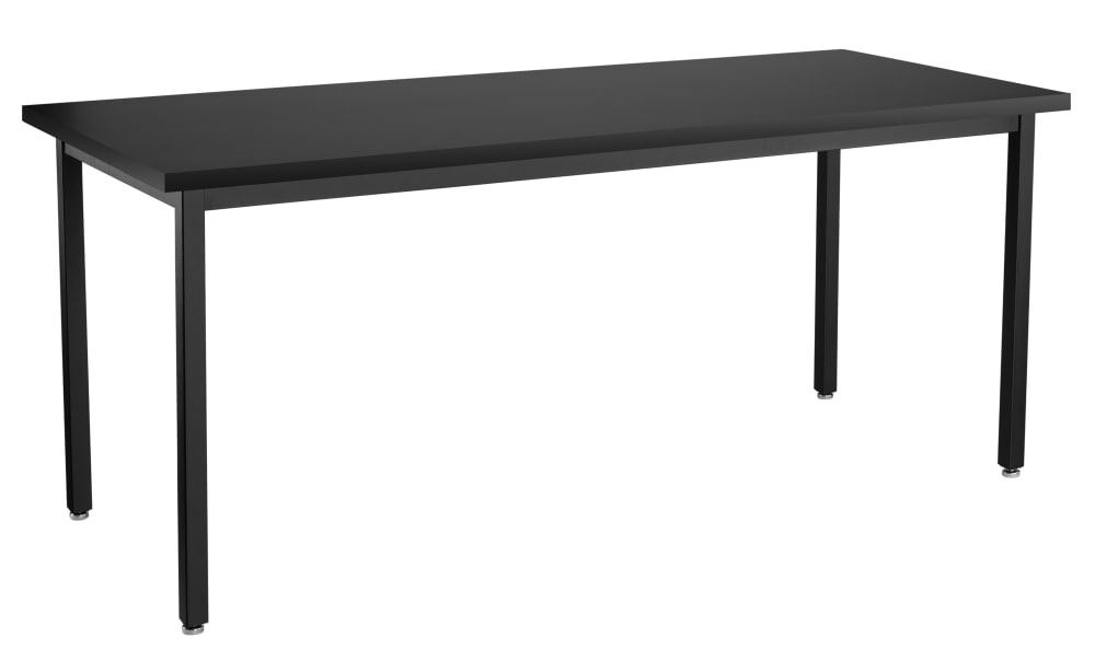 NPS Science Lab Table, 24" X 84", Steel Legs (National Public Seating NPS-SLT3-2484C) - SchoolOutlet