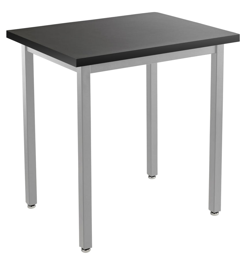 NPS Science Lab Table, 24" X 30", Steel Legs (National Public Seating NPS-SLT3-2430C) - SchoolOutlet